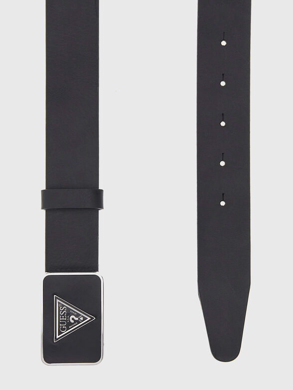Belt with logo buckle - 2
