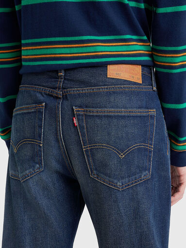 501® dark blue jeans - 4