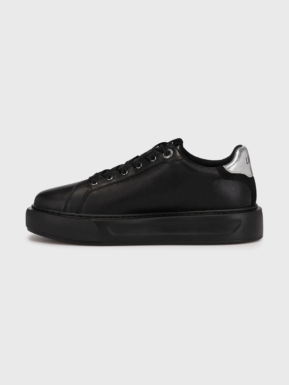 KYLIE 10 leather sneakers with accent logo - 4