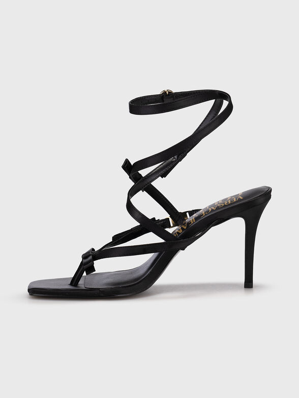 EMILY heeled sandals in black - 4