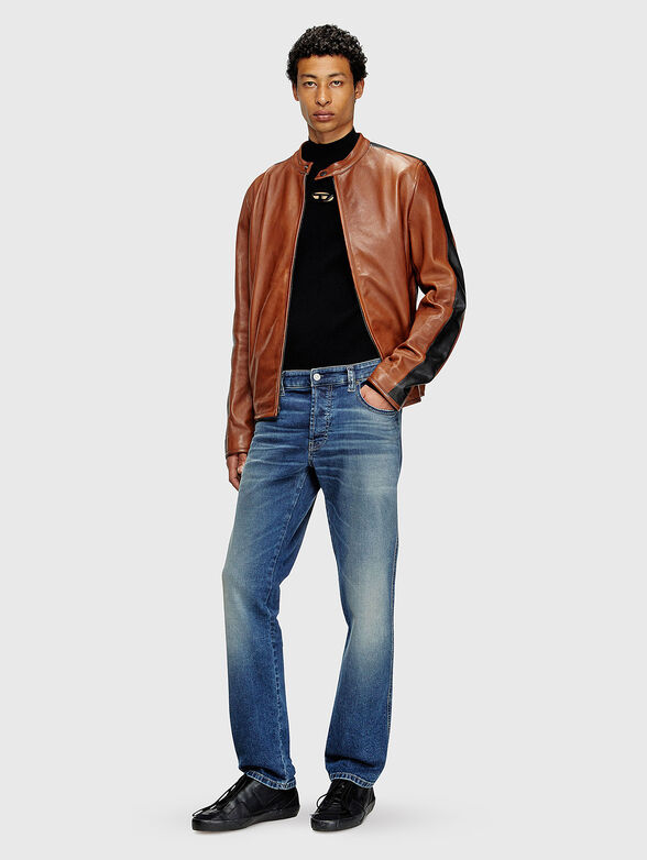 S-SLANTE-D sports shoes in leather - 2