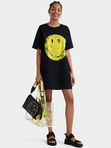 Smiley dress in black color - 5