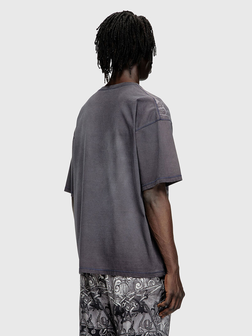 T-BOXT-T13 cotton oversized T-shirt  - 3
