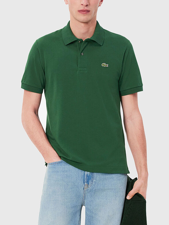 Green polo shirt - 1