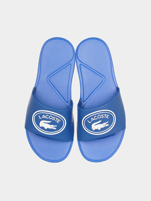 119 1 CUC blue beach slides with logo - 4