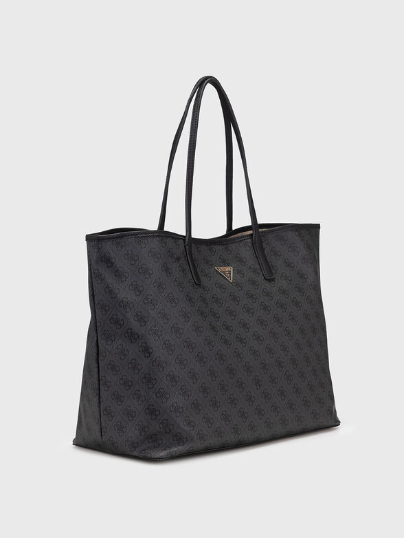 VICTTORIA large bag with tote bag and monogram print - 4