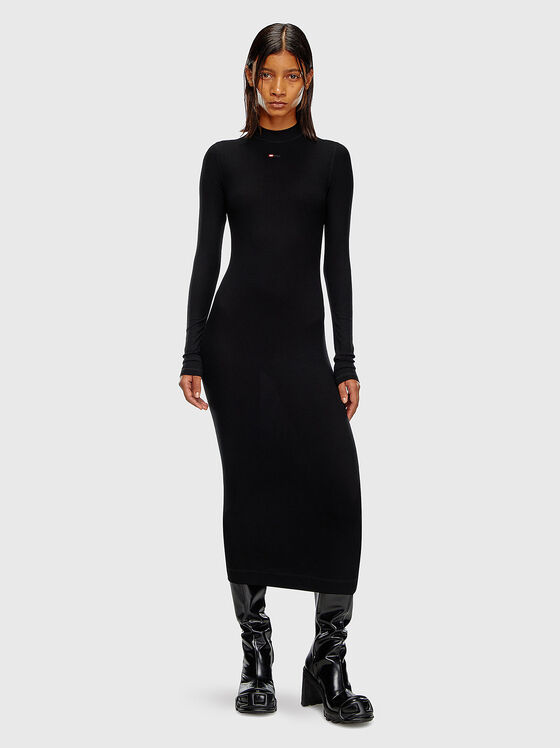 D-MOKKY-LS long sleeve midi dress - 1