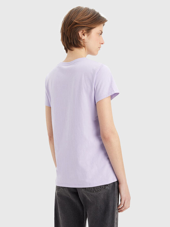 Purple logo t-shirt  - 2