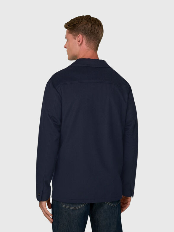 Pure cashmere shirt jaket - 3