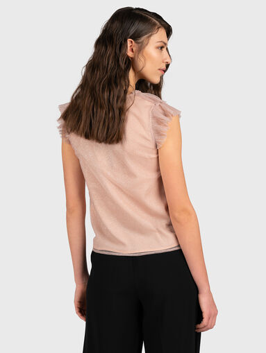 Pink tulle top - 3
