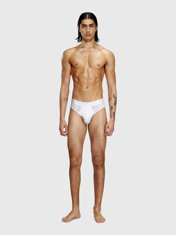 ROY-D-MONO set of three pairs of briefs with logo - 4