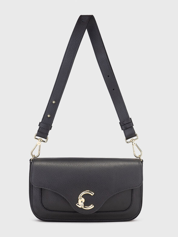 Leather bag with logo detail - 1