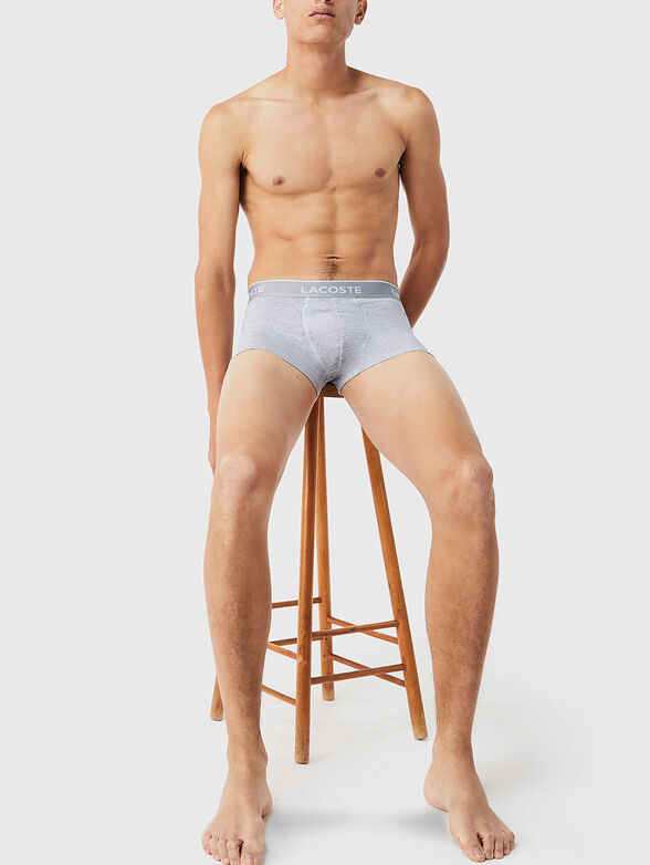 Set of three pairs of boxers in black colour - 6