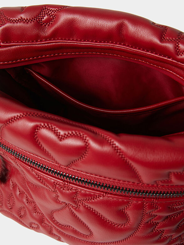 AMBER crossbody bag with quilted effect - 5