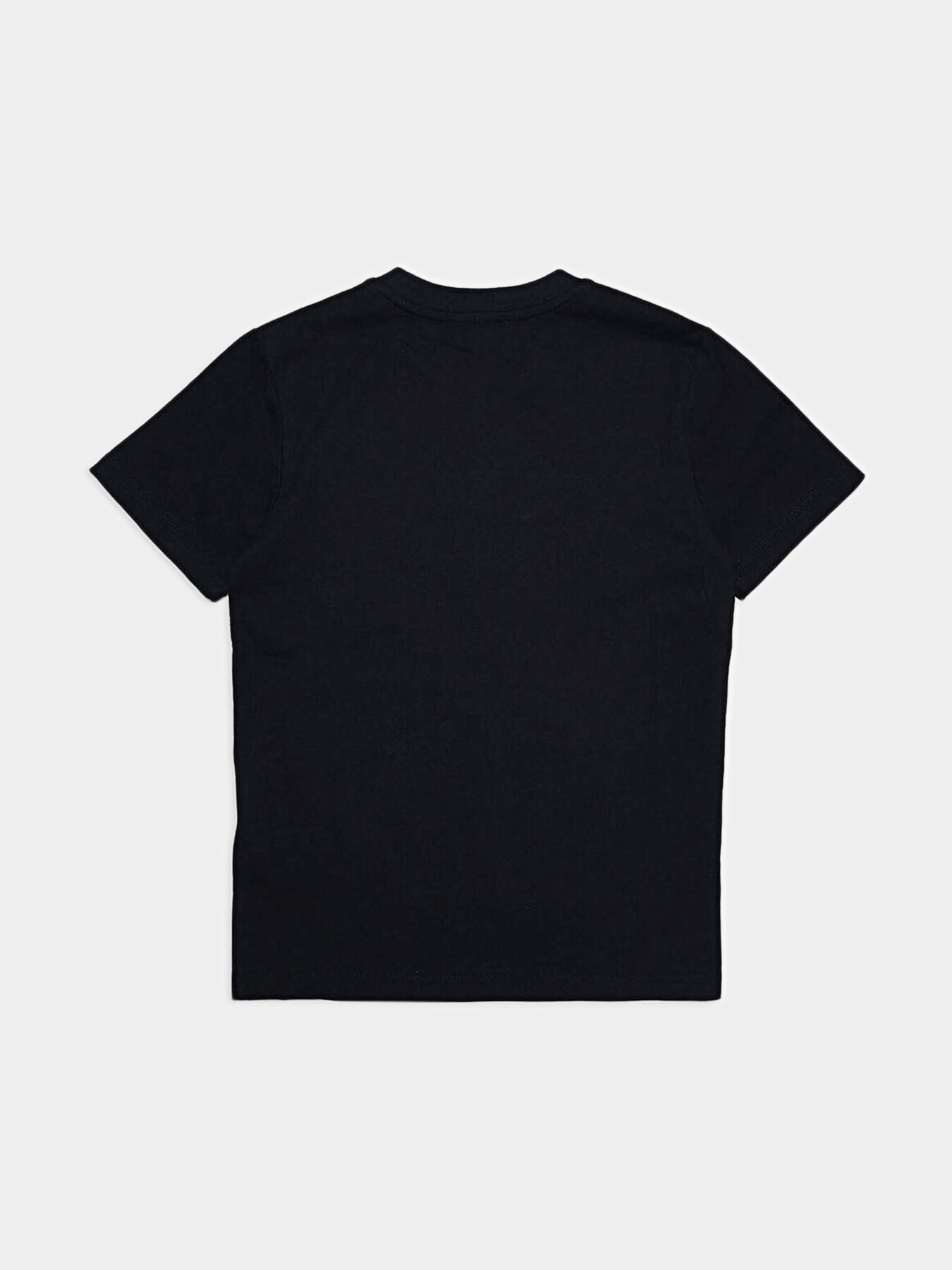 DIESEL◆キッズ ロゴ クルーネック Tシャツ ラウンドカラー 人気＊DIESEL KIDS＊クルーネック Tシャツ ロゴプリント 半袖