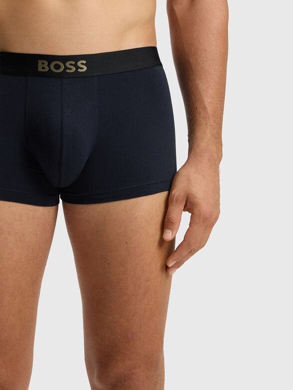 Set of three pairs of boxer with logo - 6