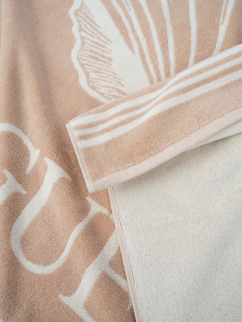 Shell printed beach towel - 3