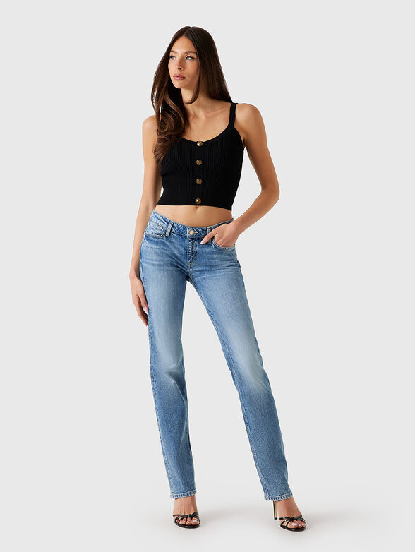 EMMIE short top with golden details - 2