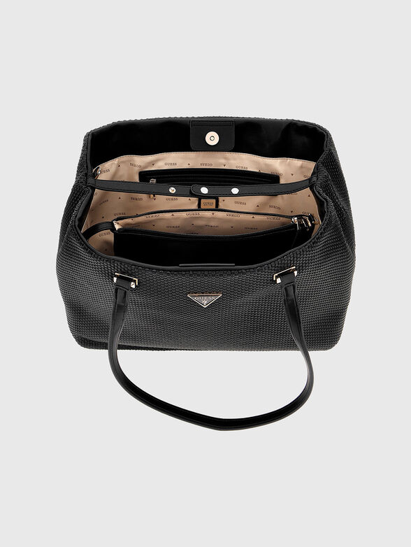 Beige bag with pouch - 4