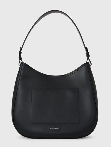 Leather bag with logo - 3