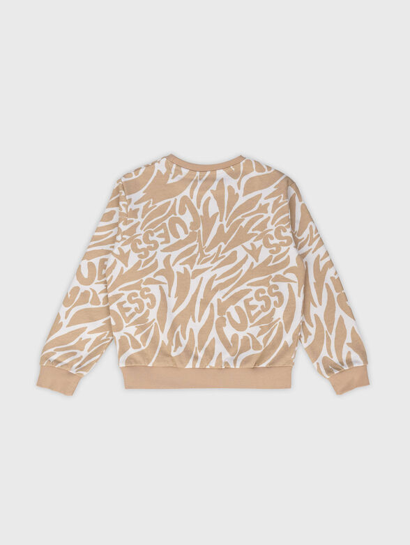 Animal print sweatshirt - 2