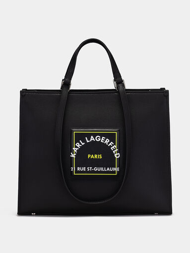 Shopper bag with logo inscription - 4