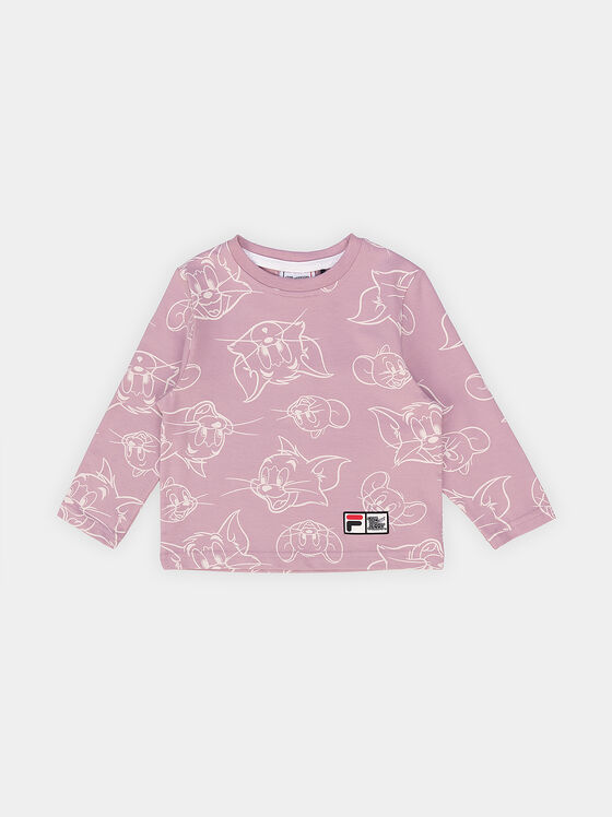 Блуза TOPEKAс принт TOM AND JERRY - 1