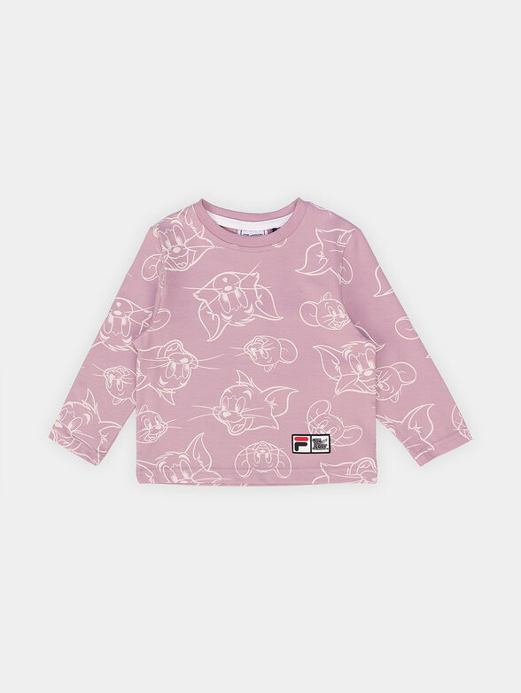 TOPEKA blouse with TOM AND JERRY print - 1