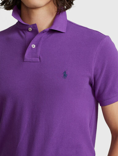 Polo-shirt with logo embroidery - 4