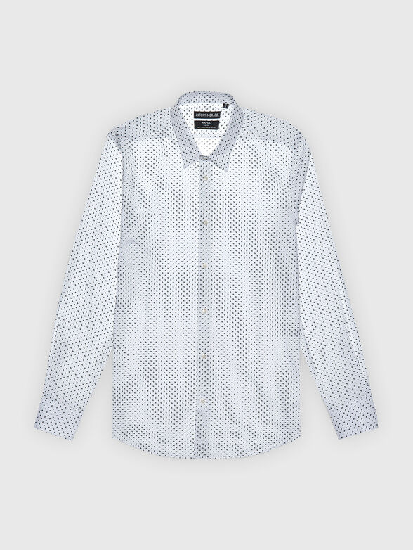 NAPOLI shirt with micro print  - 1