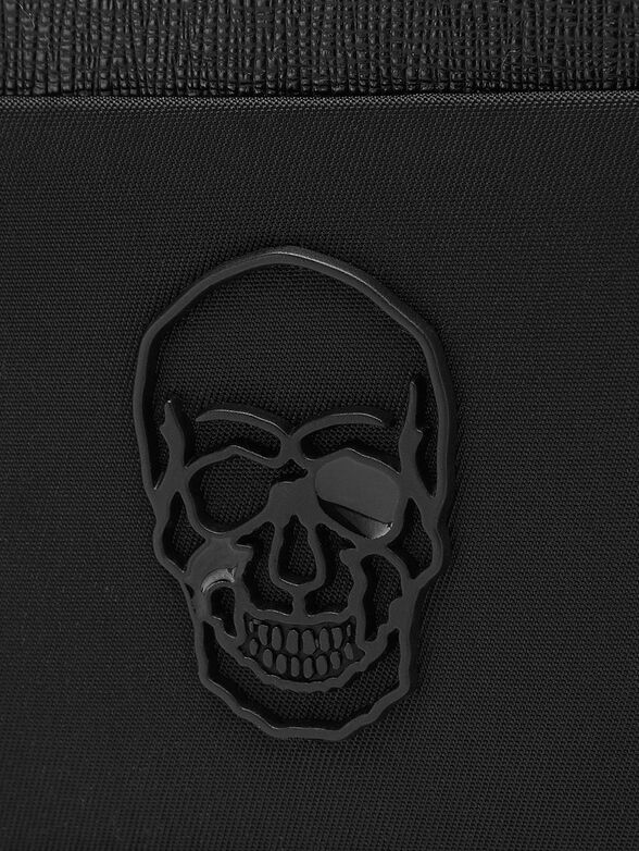 Card holder with metal skull - 4