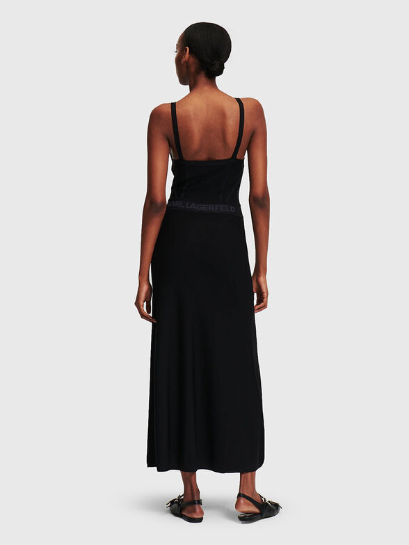 Sleeveless knitted dress - 2