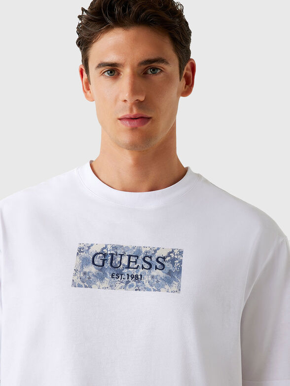 Cotton T-shirt with logo detail - 4