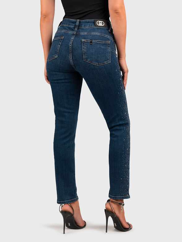Jeans with rhinestones - 1
