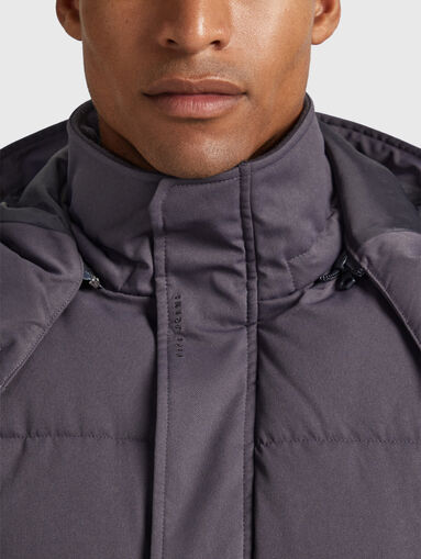 BIEL puffer jacket with logo accent - 5