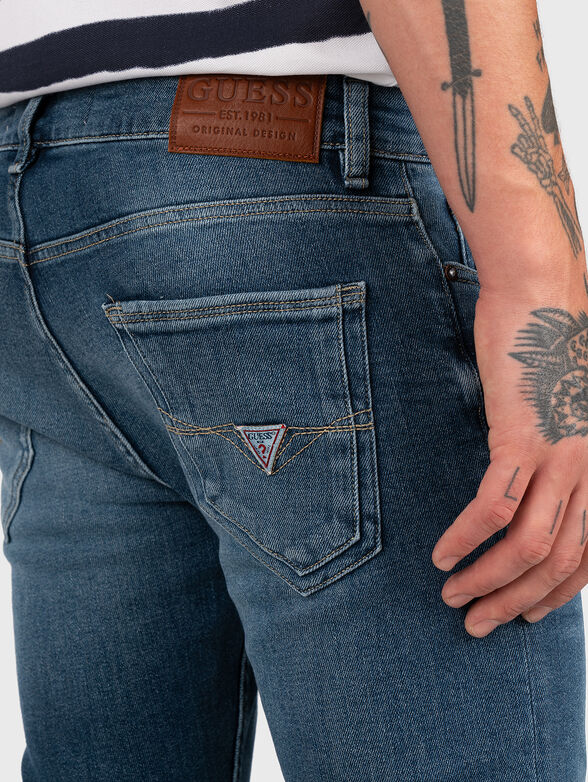 MIAMI jeans with logo patch - 3