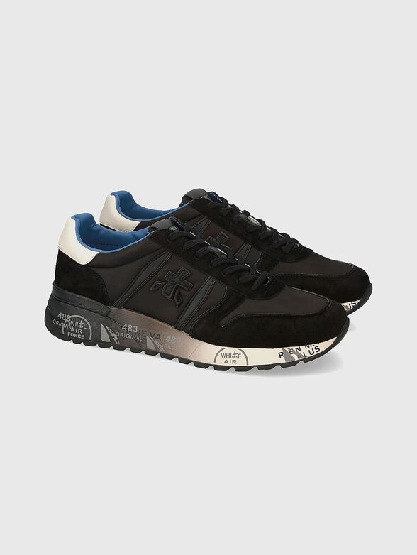 LANDER suede and textile sports shoes - 2