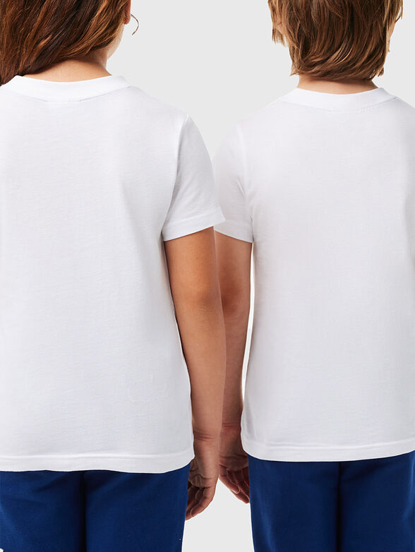 Cotton T-shirt with logo  - 2