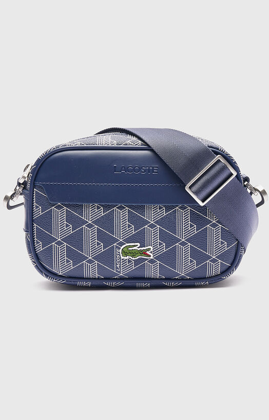 Crossbody bag with monogram logo brand LACOSTE — Globalbrandsstore