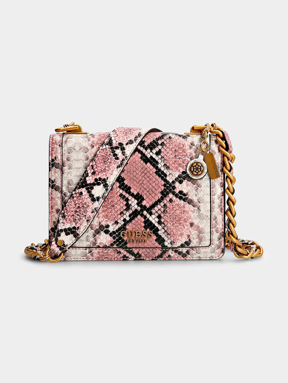 ABEY crossbody bag with snake texture - 1