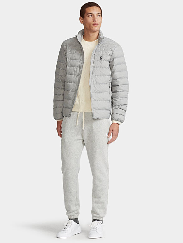 Padded jacket in grey - 2