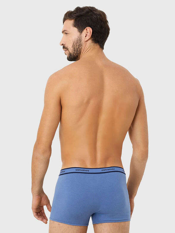 NEW FASHION COLOR cotton boxers with logo embroidery - 2