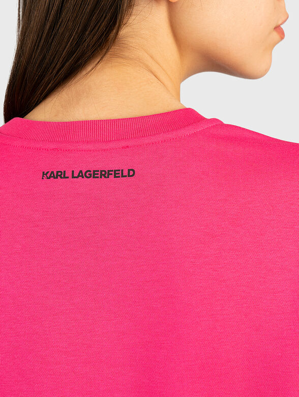 SIGNATURE Sweatshirt with glamorous logo - 4