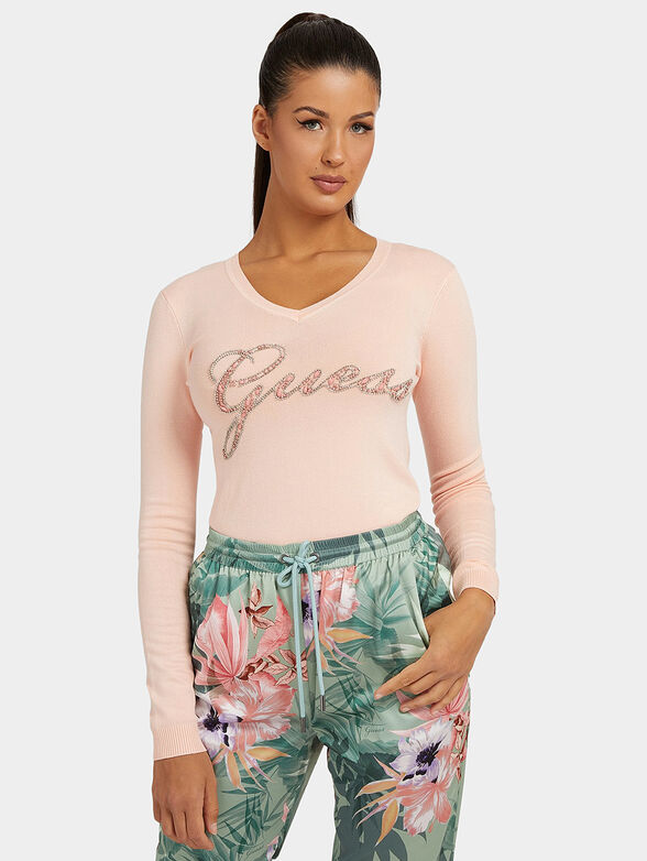 JULIETTE sweater with art logo - 1