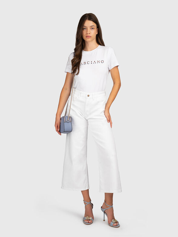 Cotton logo brand blouse - 2