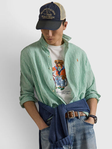 POLO BEAR Printed white t-shirt - 5