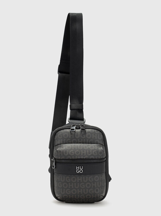 Small crossbody bag with a monogram logo  - 1