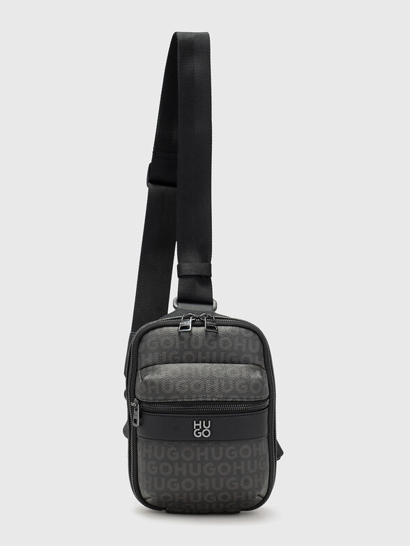 Small crossbody bag with a monogram logo  - 1