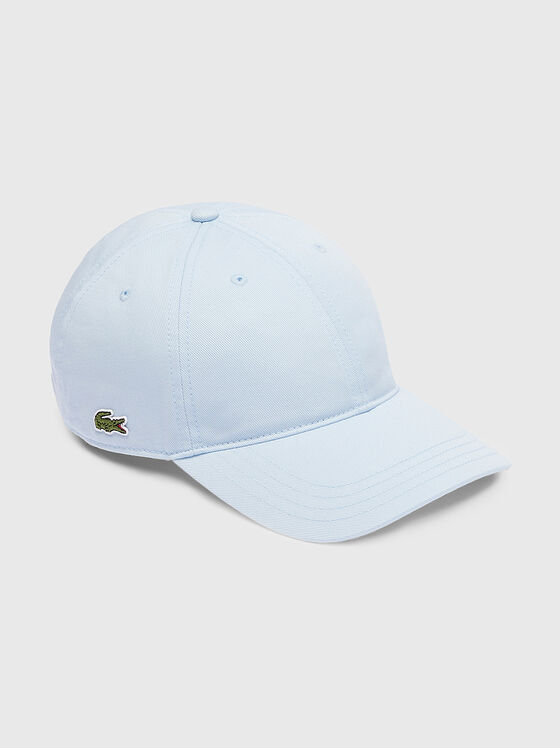 Бейзболна шапка в синьо с лого - 1