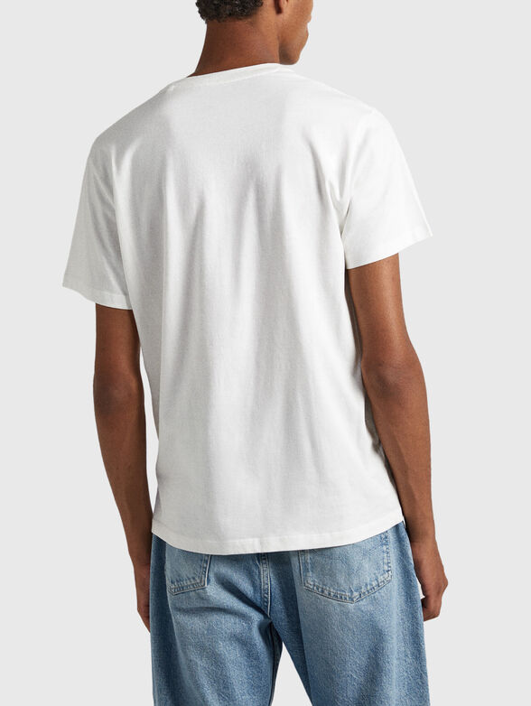 KENELM cotton T-shirt with print - 3